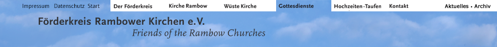 Webseite Kirche Rambow